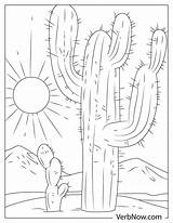 Free DESERT LANDSCAPE Coloring Pages For Download Printable PDF sketch template