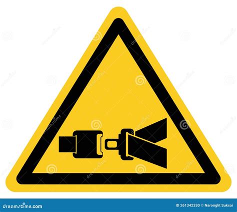 Safety Belt Warning Signs, Notice Signs, Mandatory Signs Vector Illustration | CartoonDealer.com ...