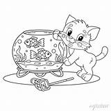 Coloring Pages Aquarium sketch template