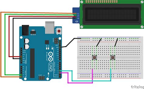 Arduino Counter with LCD display and Push button Tutorial