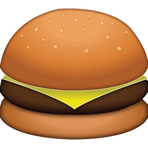 Download Cheese Burger Emoji Icon | Emoji Island