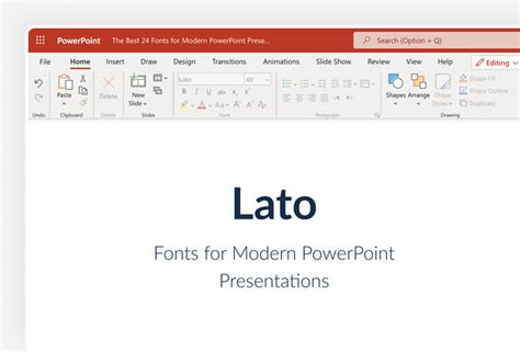 Font Chữ đẹp Cho Powerpoint