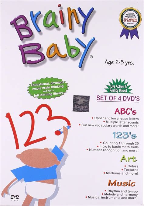 Brainy Baby - Vol. 3 ( Set Of 4 DVD's ): Amazon.in: Movies & TV Shows