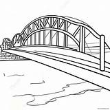 Bridge Coloring Page 55263 43726 sketch template