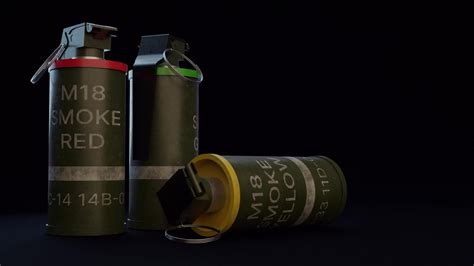 ArtStation - Smoke Grenade