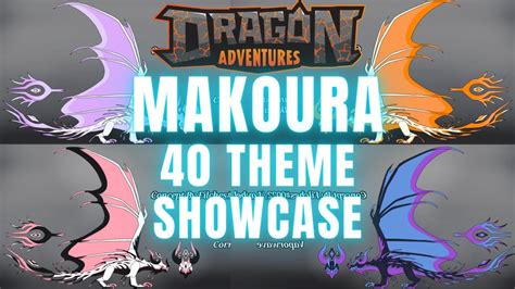 MAKOURA IN 40 DIFFRENT THEMES! Season 20! [Dragon Adventures] ROBLOX ...