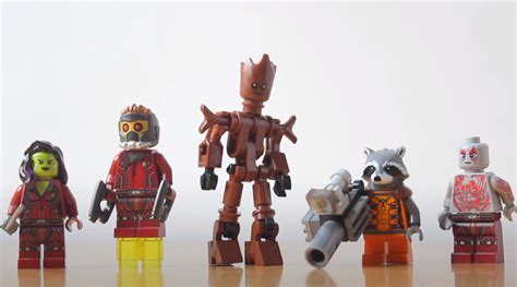 LEGO Groot Mini Figure LEGO GUARDIANS OF THE GALAXY! Construction ...