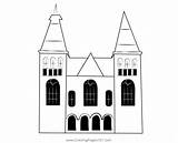 Temple 1 Coloring Page For Kids  Free Temples Printable Pages sketch template