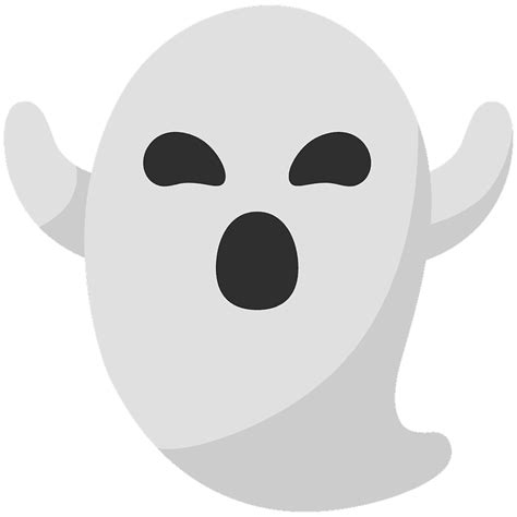 Ghost Clipart Emoji Ghost Emoticon Png Emoji De Whatsapp Free | The ...