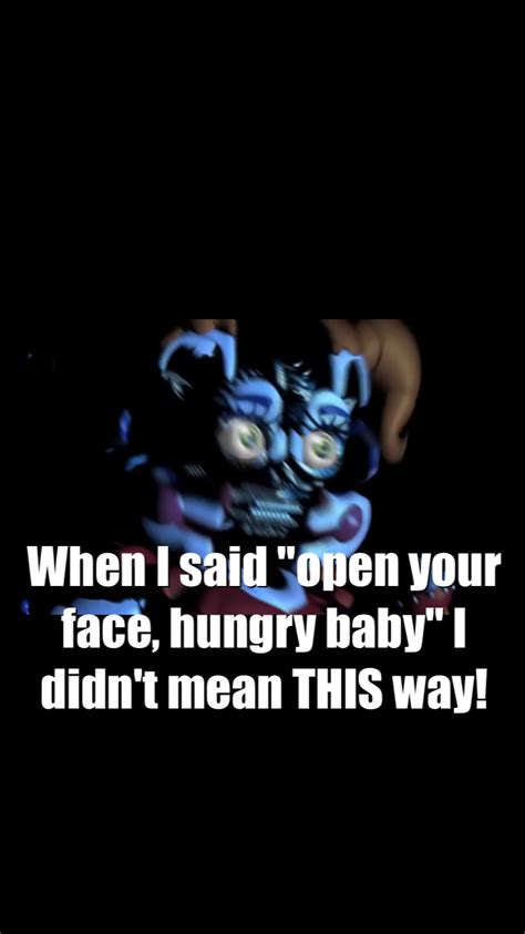 Here's a Fnaf sister location/ Icarly baby spencer meme! | Fnaf memes, Fnaf, Fnaf funny