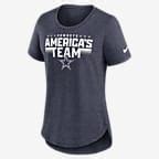 Dallas Cowboys Women's Nike NFL T-Shirt. Nike.com