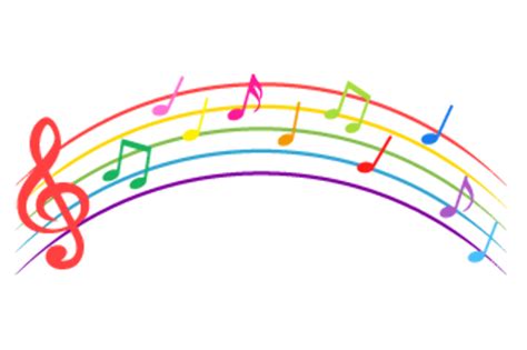 Download High Quality music notes clipart rainbow Transparent PNG Images - Art Prim clip arts 2019