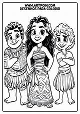 Moana Atividades Desenho Para colorir Pronto imprimir coloring  sketch template