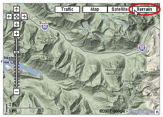 New Terrain Mode for Google Maps - Google Earth Blog