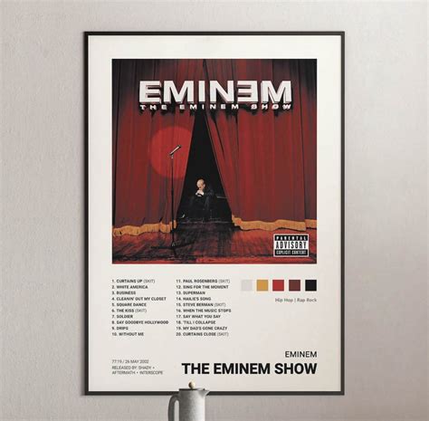 Eminem - The Eminem Show Album Cover Poster | Architeg Prints