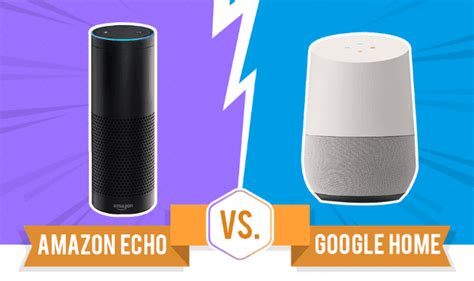 Amazon-Echo Vs Google-Home #Infographic ~ Visualistan