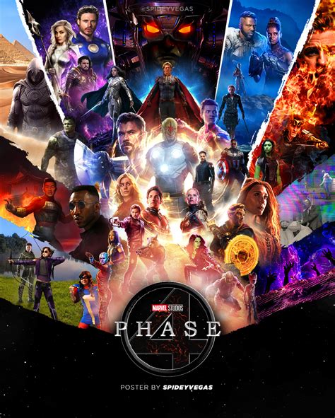 My Phase 4 poster - The future of the MCU is bright : r/marvelstudios