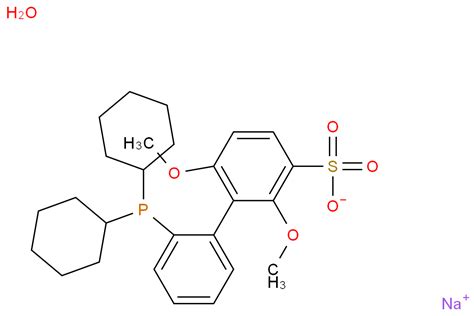 2'-Dicyclohexylphosphino-2,6-dimethoxy-3-sulfonato-1,1'-biphenyl hydrate sodium salt (water ...