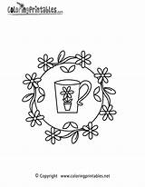 Free Printable Country Coloring Page sketch template