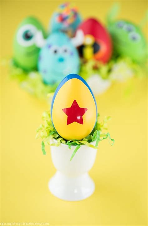 DIY Disney Pixar Easter Eggs