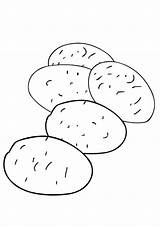 Printable Potato Coloring Page  Vegetable coloring Pages Bug sketch template