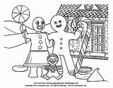 Gingerbread Coloring Sheets  Home sketch template