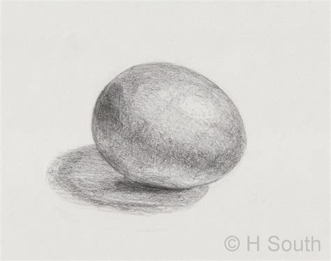 How Do You Shade an Egg Drawing? Try With This Exercise | Pencil ...