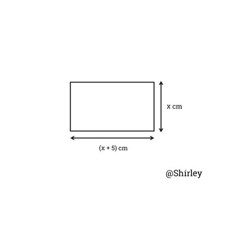 The length of a rectangle is 5 more than the width what are the dimensions of the rectangle if ...