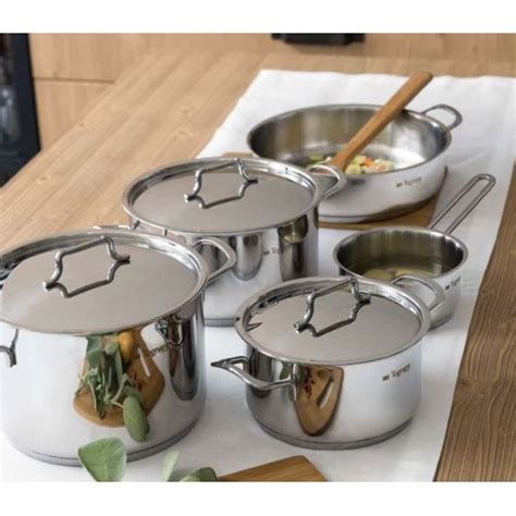 Tognana 9-piece Vanitosa Cookware Set (18/10 Stainless Steel) | Kitchen ...