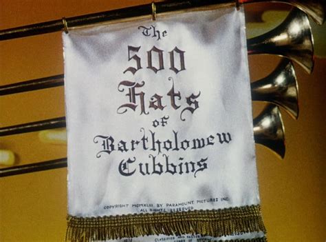 The 500 Hats of Bartholomew Cubbins (1943)