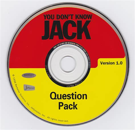 You Don't Know Jack Question Pack : Jellyvision : Free Download, Borrow ...