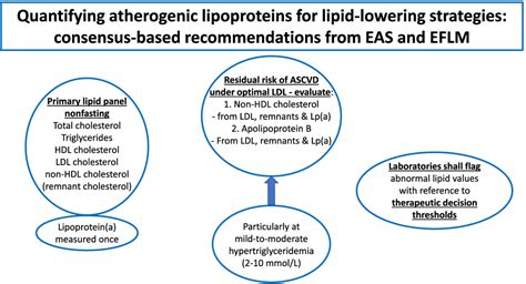 Quantifying atherogenic lipoproteins for lipid-lowering strategies: Consensus-based ...