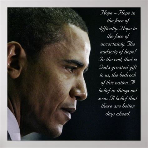 Barack Obama Hope Poster | Zazzle