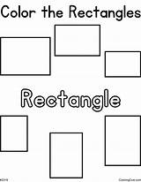 Color The Rectangles Coloring Page sketch template