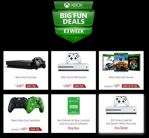 E3 2018: Retailers Dropping Xbox One X Prices Ahead of Potential Price ...