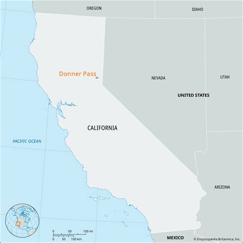 Donner Pass | California, History, Map, Elevation, & Cannibalism | Britannica