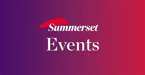 Upcoming event - Summerset Milldale | Summerset