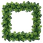 Transparent Pine Border Frame PNG Clip Art Image | Gallery Yopriceville - High-Quality Free ...