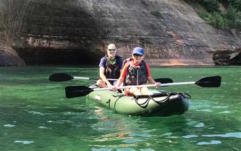 Kayaking in Pictured Rocks National Lakeshore - Outdoor Pilgrim