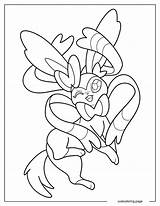 Sylveon Coloring Pages20  Free Printable coloring pages Cute sketch template