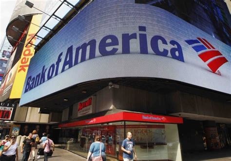 File photo of a Bank of America banking center in Times Square in New ...