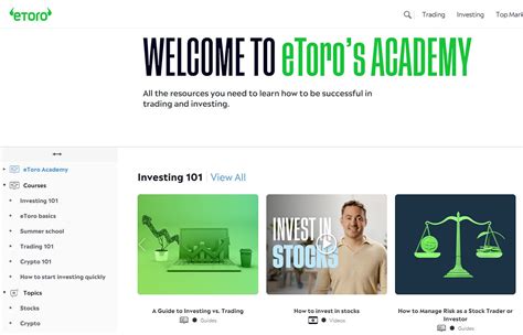 eToro Exchange Review (2023): Best Trading Platform for Learning