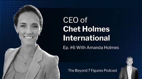 Amanda Holmes - CEO of Chet Holmes International » Predictable Profits