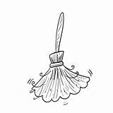 Feather Duster Illustration sketch template