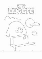 Free Printable Hey Duggee Coloring Pages  In The Playroom sketch template