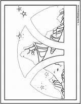 Space Mountain Coloring Pages sketch template
