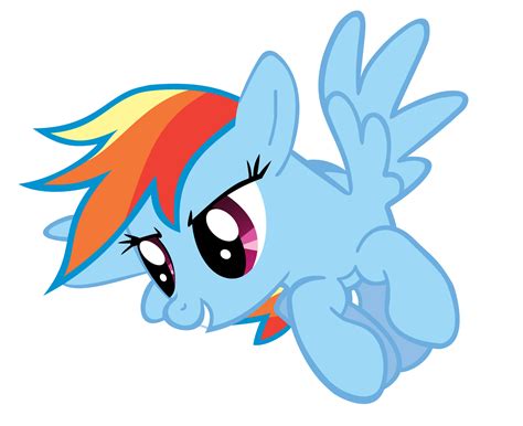 Flying Rainbow Dash by Bronyvectors on DeviantArt