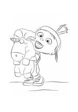 Agnes From Despicable Me coloring Page  Free Printable Coloring Pages sketch template