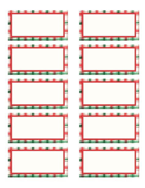 Free Printable Christmas Labels Templates | Christmas labels template, Free printable christmas ...