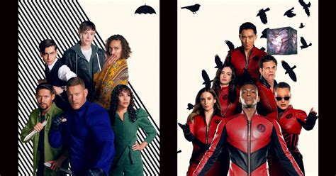 LOOK: The Umbrella Academy and Sparrow Academy face off in new ...